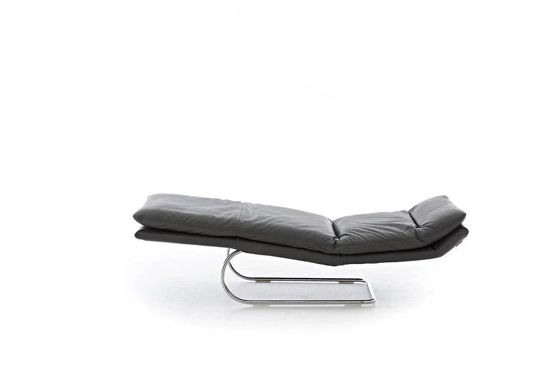 W.SCHILLIG Relaxliege daily dreams 47000 K75 Leder Z69/95 anthracite - Komfortmöbel24