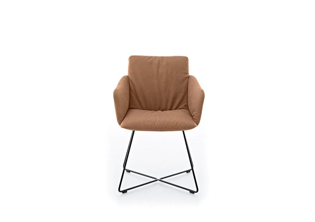 W.SCHILLIG seat&eat jakob 11000 MEX Leder Z78/50 latte macchiato - Komfortmöbel24