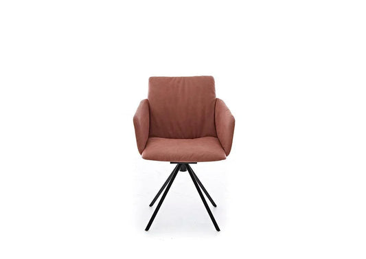 W.SCHILLIG jakob 11000 MED Stoff-Leder Kombi V49/50 chestnut Z78/15 blush - Komfortmöbel24