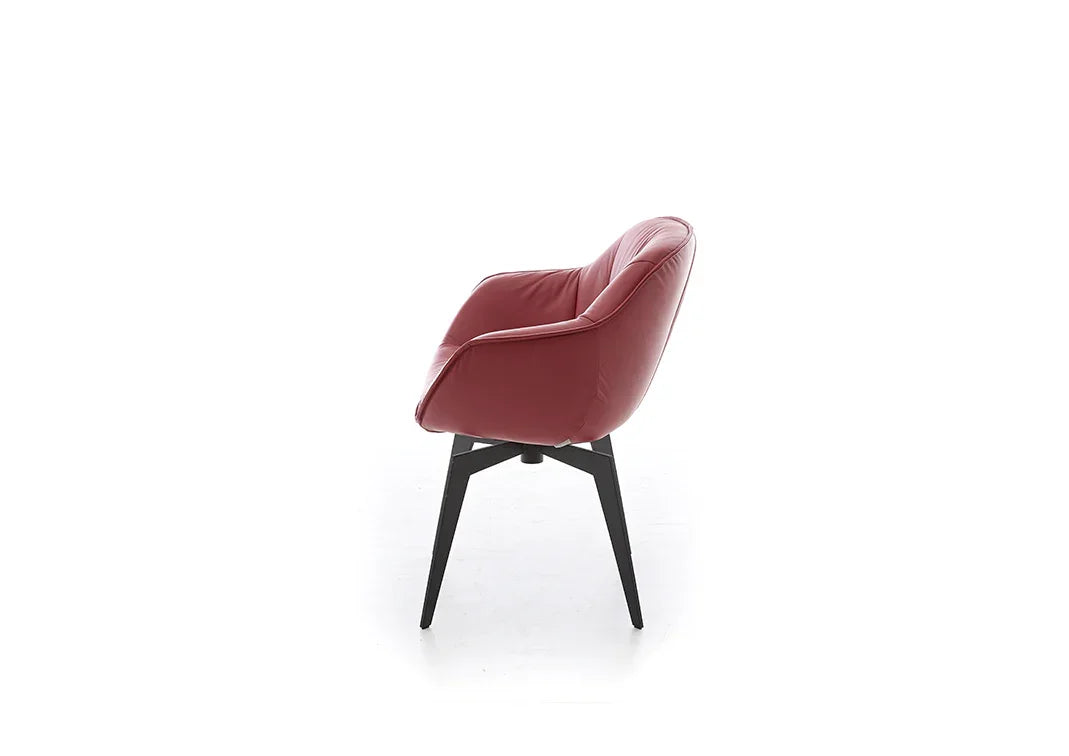 W.SCHILLIG seat&eat toraa 11644 MDB Leder Z62/14 rosso - Komfortmöbel24