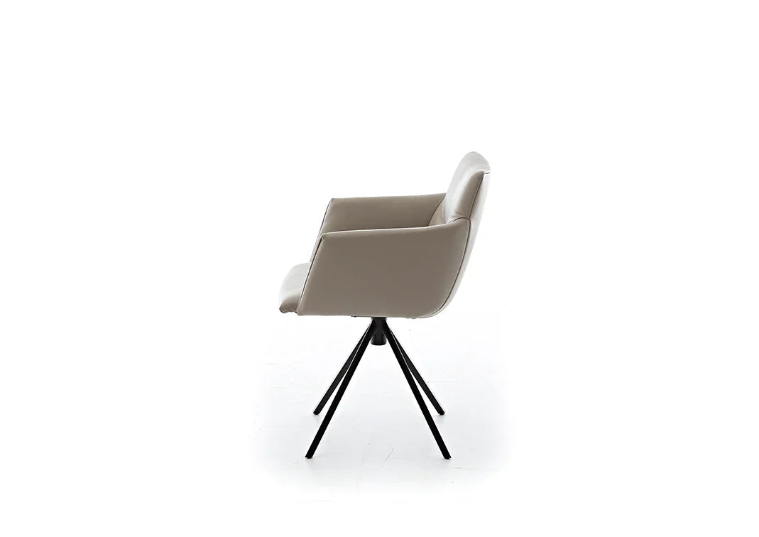 W.SCHILLIG seat&eat Just B 11733 MED in Leder Z77/25 elephant grey