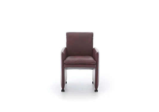 W.SCHILLIG seat&eat lounge 11752 M Leder Z69/13 burgundy - Komfortmöbel24