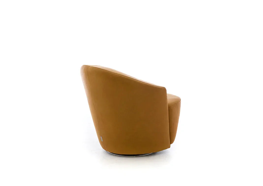 W.SCHILLIG Sessel giuudita 14820 MD Leder Z83/52 kurkuma - Komfortmöbel24