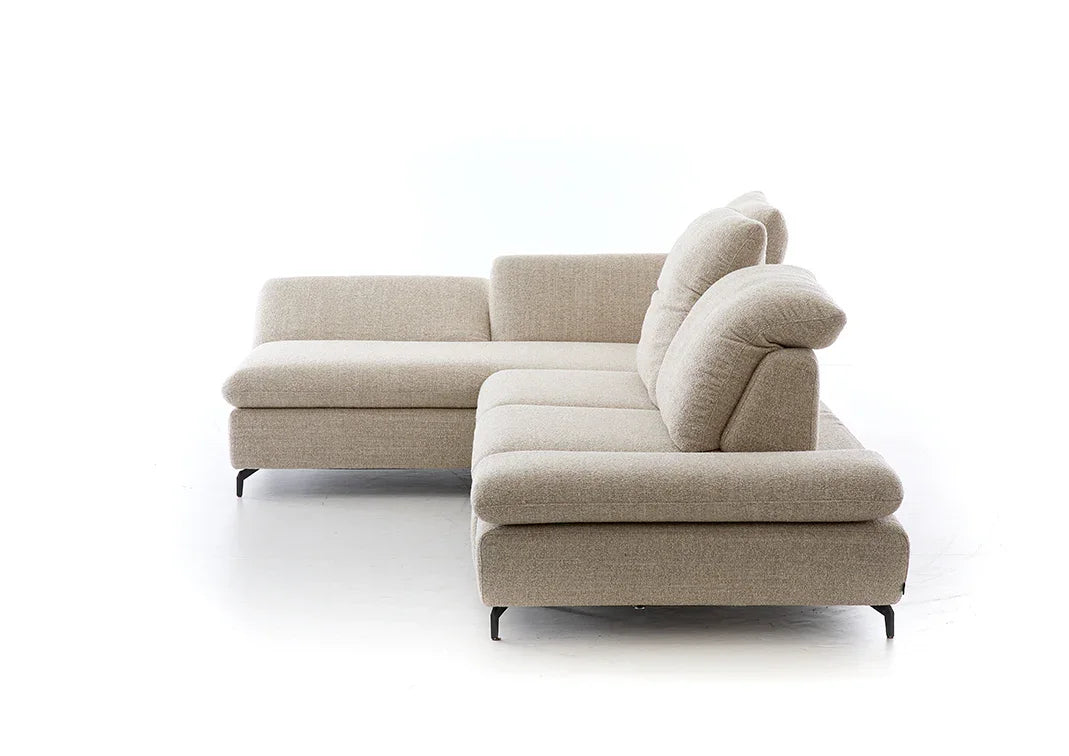 W.SCHILLIG Longchair jackie 15259 Stoff V88/48 sand - Komfortmöbel24