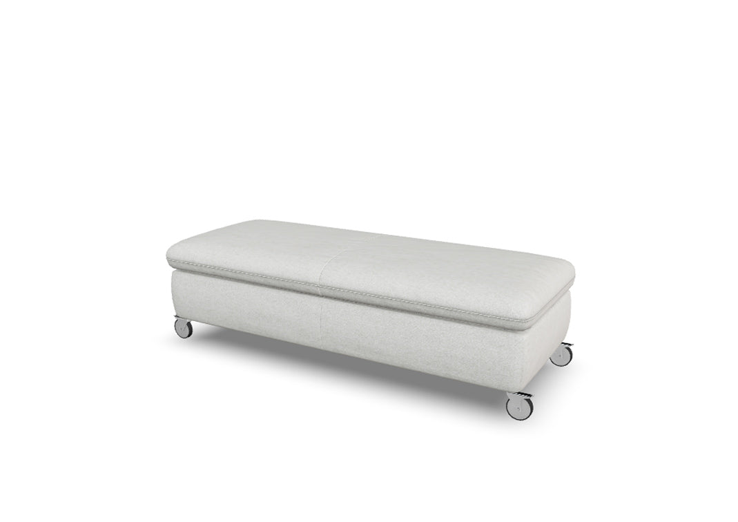 W.SCHILLIG Hocker taoo 15278 GK150 Stoff S22/43 ivory
