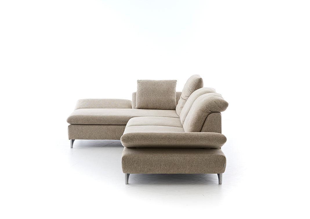 W.SCHILLIG Longchair taoo 15278 Stoff S22/49 sesame - Komfortmöbel24