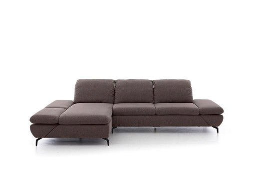 W.SCHILLIG Longchair taoo 15278 Stoff W77/53 chocolate - Komfortmöbel24