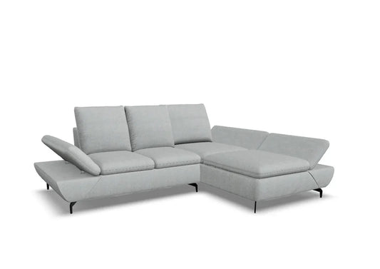 W.SCHILLIG Longchair taoo 15278 (B=284 cm) Stoff S75/21 lightgrey