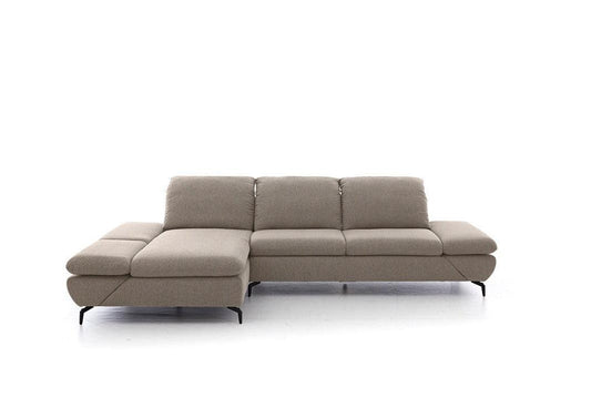 W.SCHILLIG Longchair taoo 15278 Stoff W77/51 stone - Komfortmöbel24