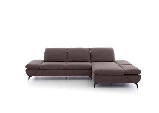 W.SCHILLIG Longchair taoo 15278 Stoff W77/53 chocolate - Komfortmöbel24