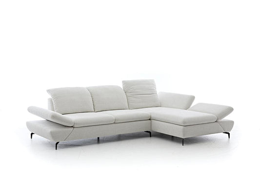 W.SCHILLIG Longchair taoo 15278 in Stoff R75/43 snow - Komfortmöbel24