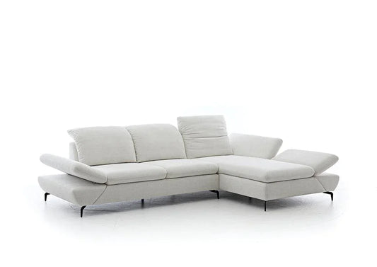 W.SCHILLIG Longchair taoo 15278 in Stoff R75/43 snow - Komfortmöbel24