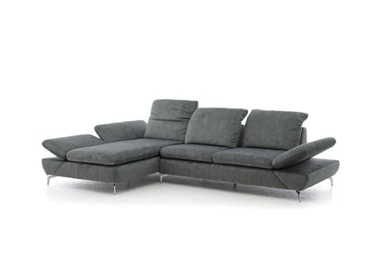 W.SCHILLIG Longchair taoo 15278 (B=284 cm) Stoff V52/23 elephant