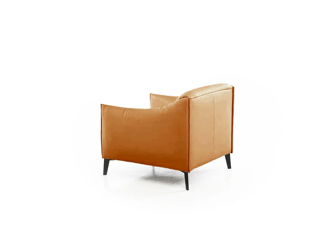 W.SCHILLIG Sessel sally 15350 Leder Z69/52 kurkuma - Komfortmöbel24