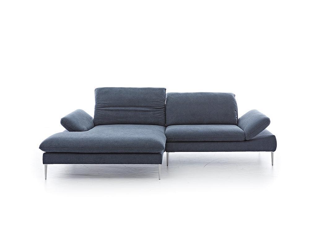 W.SCHILLIG Longchair enjoy&MORE 15450 Stoff R66/28 marine - Komfortmöbel24