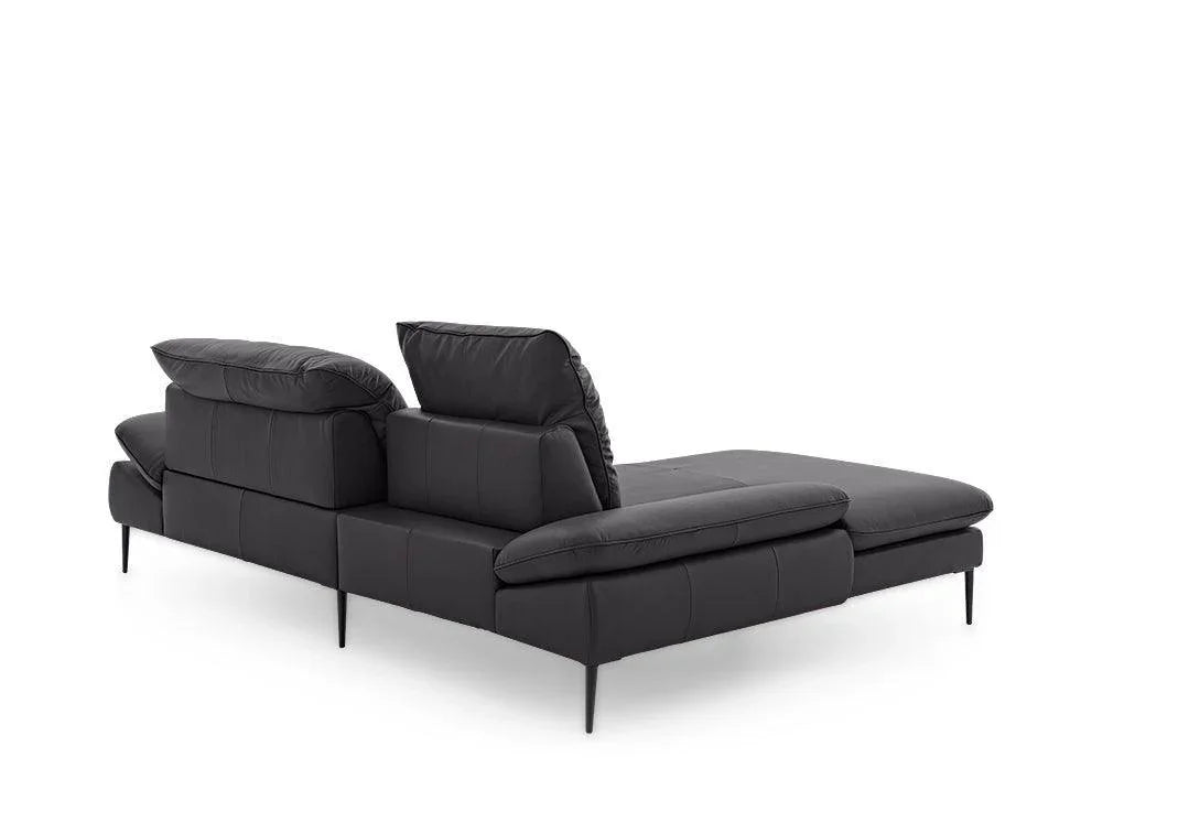 W.SCHILLIG Longchair enjoy&MORE 15450 Leder Z59/99 schwarz - Komfortmöbel24