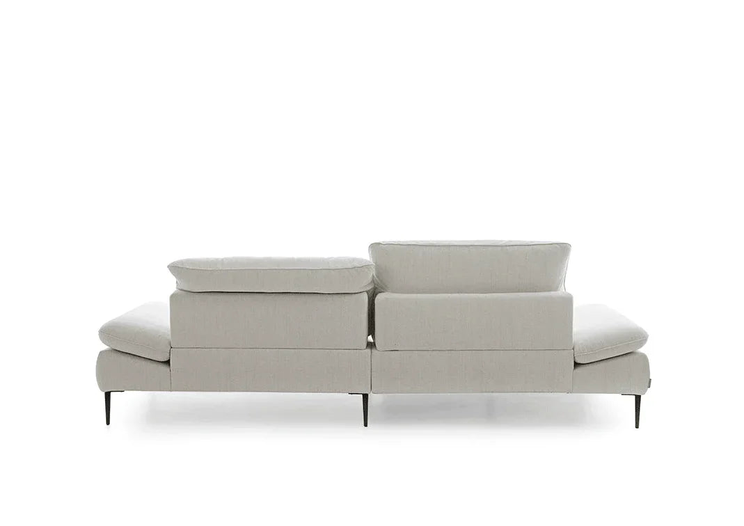W.SCHILLIG Longchair enjoy&MORE 15450 Stoff R75/43 snow - Komfortmöbel24