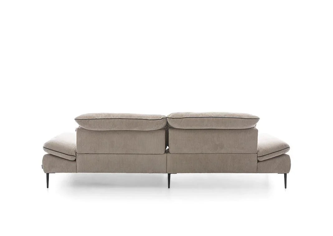 W.SCHILLIG Longchair enjoy&MORE 15450 Stoff S44/48 ecru - Komfortmöbel24