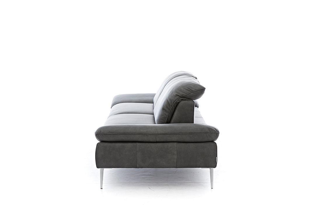 W.SCHILLIG Sofa enjoy&MORE 15450 NL75 Leder Z75/95 anthracite - Komfortmöbel24