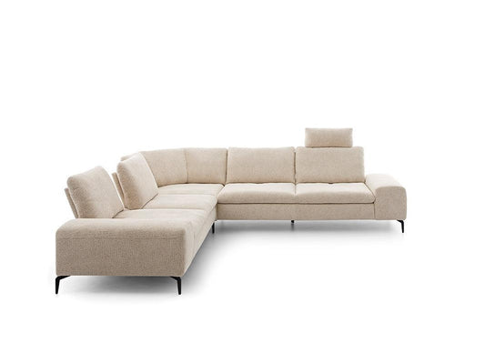 W.SCHILLIG Ecksofa valentinoo 16540 Stoff S75/44 ivory - Komfortmöbel24