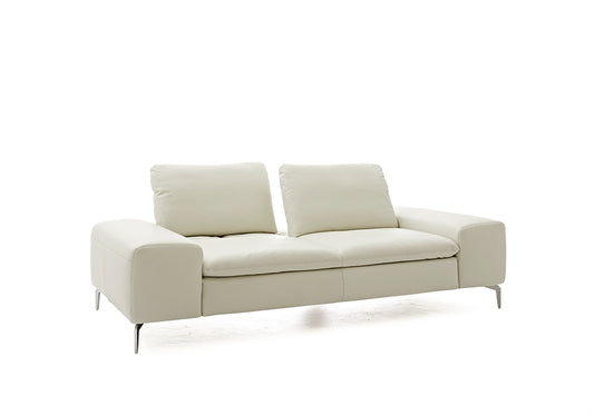 W.SCHILLIG Sofa valentinoo NL85 Leder Z73/43 cream white