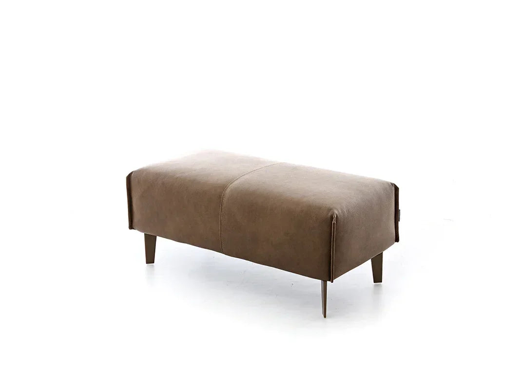 W.SCHILLIG Hocker bonnie 16660 G100 Leder Z75/49 sand