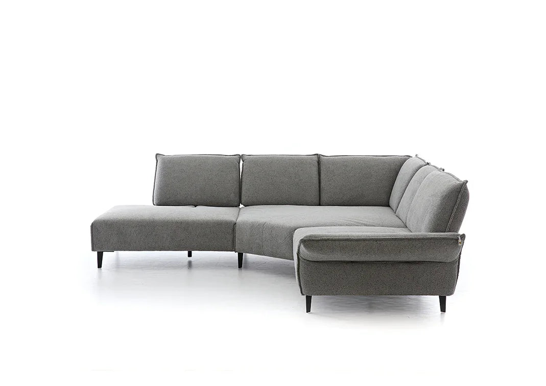 W.SCHILLIG Ecksofa bonnie 16660 Stoff S75/23 dark grey - Komfortmöbel24