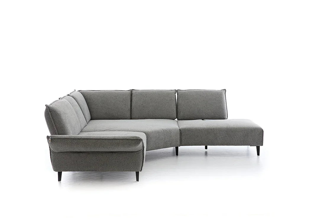 W.SCHILLIG Ecksofa bonnie 16660 Stoff S75/23 dark grey - Komfortmöbel24