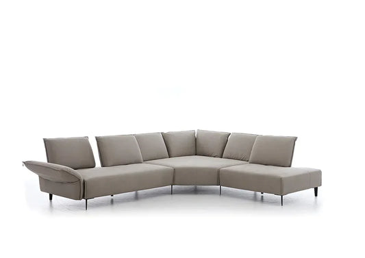 W.SCHILLIG Ecksofa bonnie 16660 Stoff S37/21 grey - Komfortmöbel24