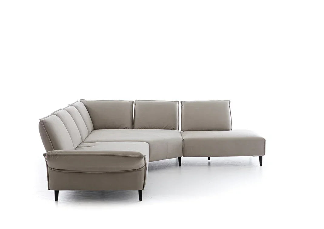 W.SCHILLIG Ecksofa bonnie 16660 Stoff S37/21 grey - Komfortmöbel24