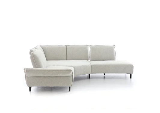W.SCHILLIG Ecksofa bonnie 16660 Stoff S75/44 ivory - Komfortmöbel24