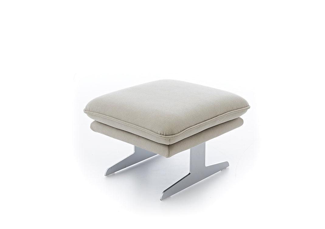 W.SCHILLIG Hocker broadway 16777 G60 in Stoff S37/43 sahara - Komfortmöbel24