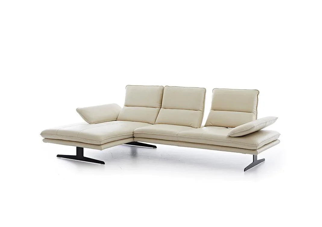 W.SCHILLIG Longchair broadway 16777 (B 291 cm) Leder Z73 (Farbe wählbar) - Komfortmöbel24