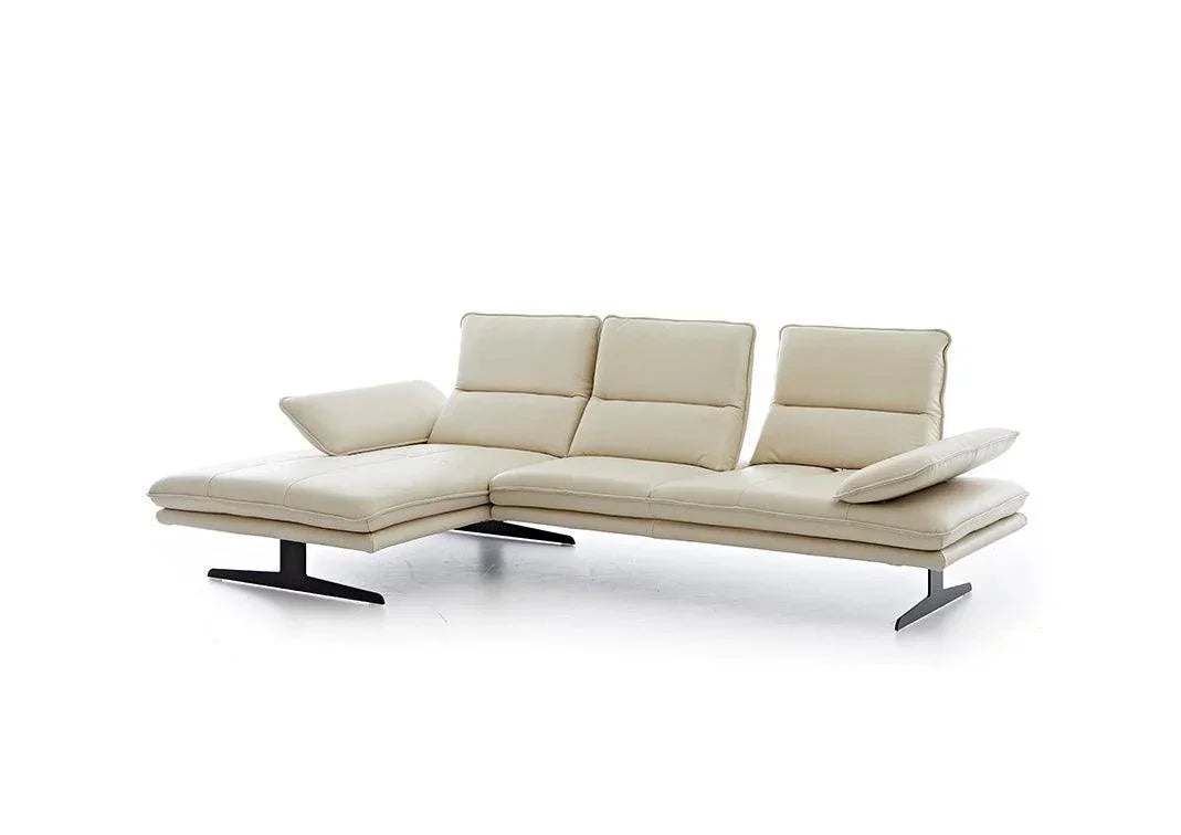 W.SCHILLIG Longchair broadway 16777 (B 291 cm) Leder Z73 (Farbe wählbar) - Komfortmöbel24