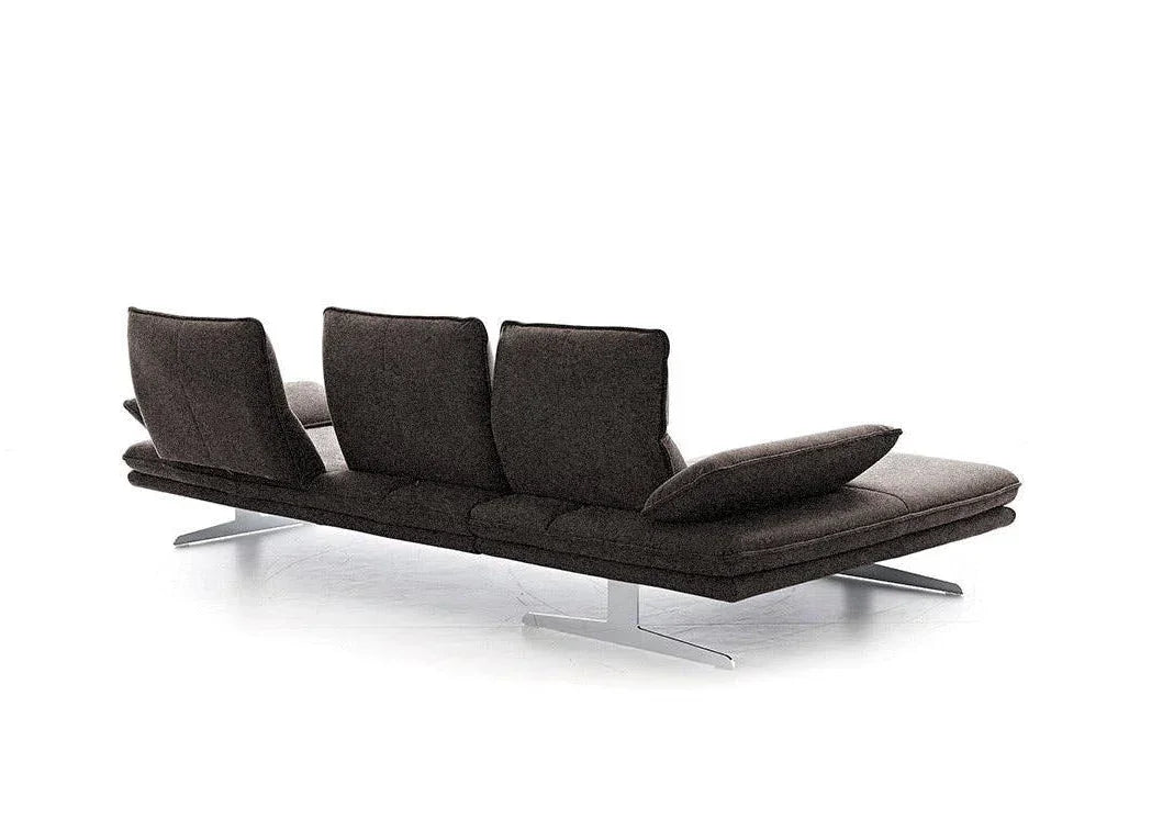 W.SCHILLIG Longchair broadway (B 271 cm) 16777 Stoff S22/95 anthracite - Komfortmöbel24