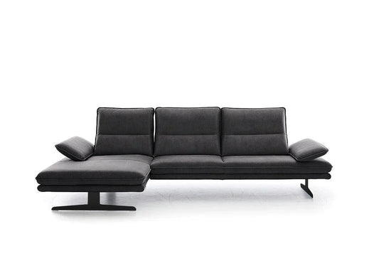 W.SCHILLIG Longchair broadway (B=291 cm) 16777 Stoff S37/95 anthracite