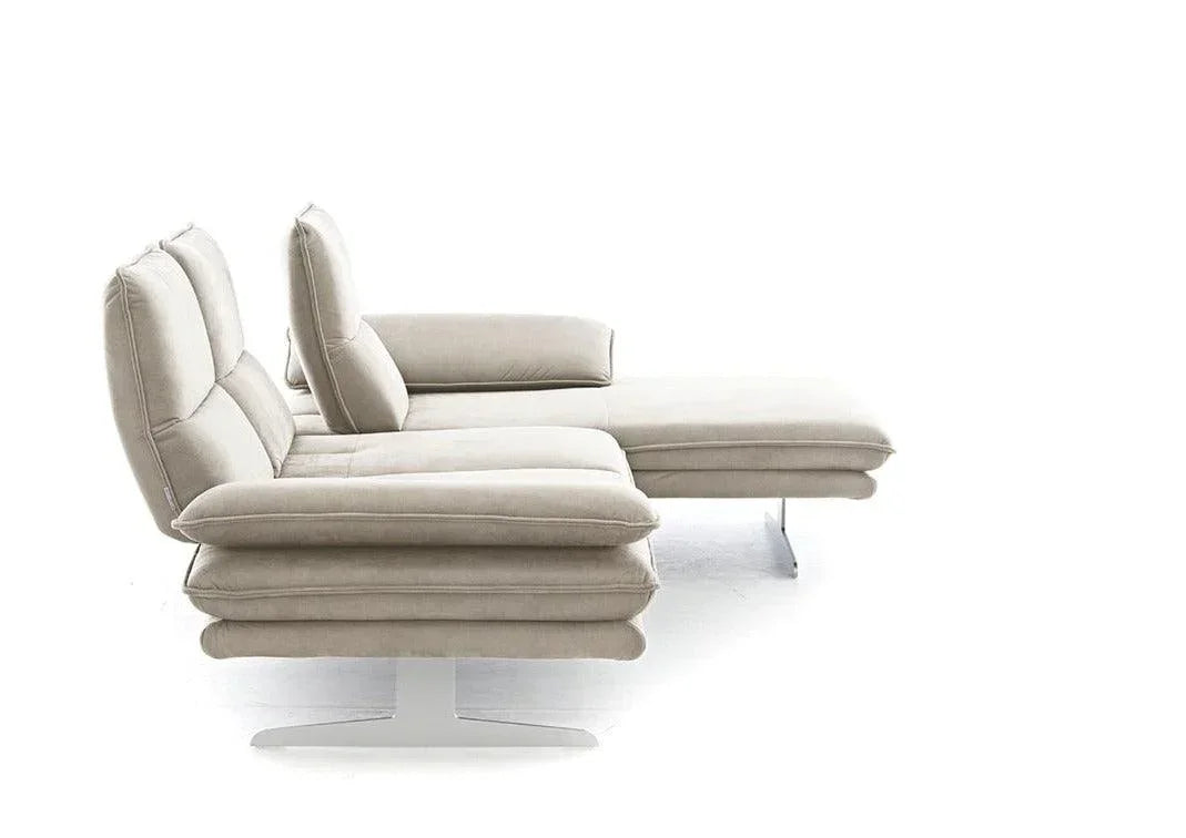 W.SCHILLIG Longchair broadway (B 271 cm) 16777 Stoff S37/43 sahara - Komfortmöbel24