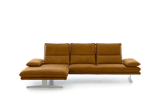 W.SCHILLIG Longchair broadway 16777 (B 311 cm) Stoff S37/51 brandy - Komfortmöbel24