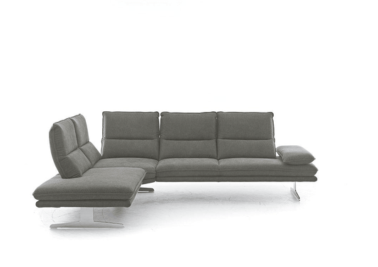 W.SCHILLIG Ecksofa broadway 16777 Stoff R66/94 grey - Komfortmöbel24