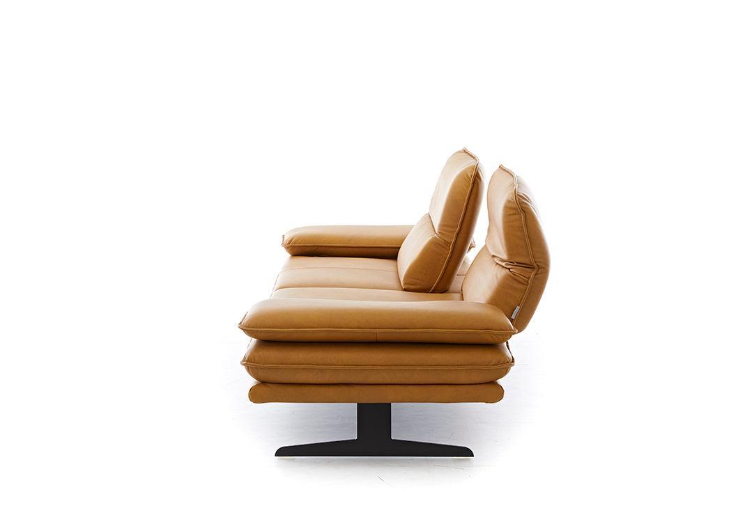 W.SCHILLIG Sofa broadway 16777 NL60 Leder Z69/52 kurkuma - Komfortmöbel24