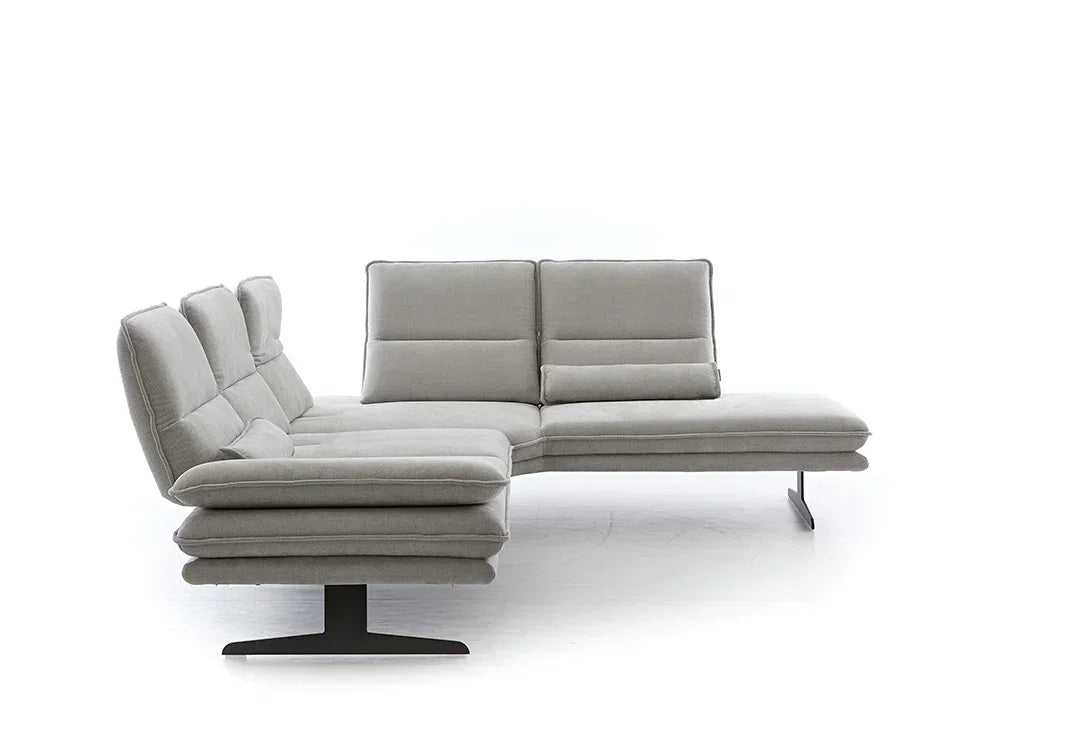 W.SCHILLIG Ecksofa broadway 16777 Stoff R75/21 light grey - Komfortmöbel24