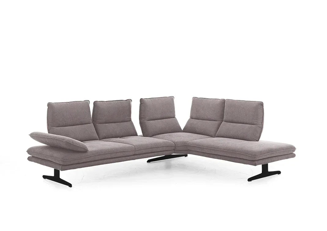 W.SCHILLIG Ecksofa broadway 16777 Stoff R66/49 stone - Komfortmöbel24