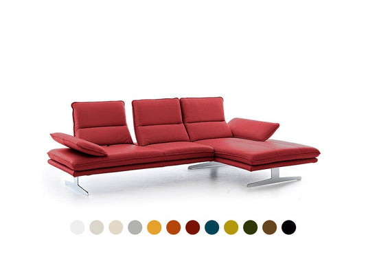 W.SCHILLIG Longchair broadway 16777 (B 291 cm) Leder Z73 (Farbe wählbar) - Komfortmöbel24