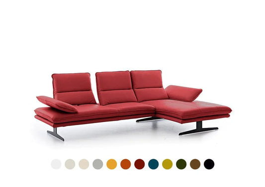 W.SCHILLIG Longchair broadway 16777 (B 291 cm) Leder Z73 (Farbe wählbar) - Komfortmöbel24