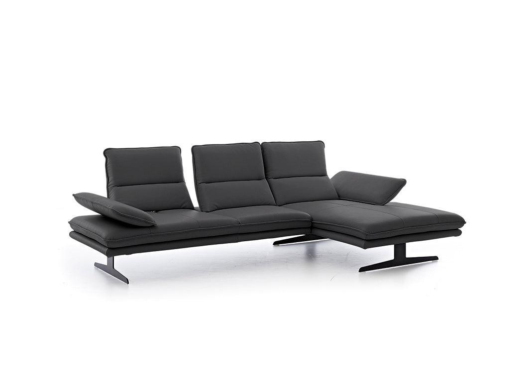 W.SCHILLIG Longchair broadway 16777 (B 291 cm) Leder Z73 (Farbe wählbar) - Komfortmöbel24