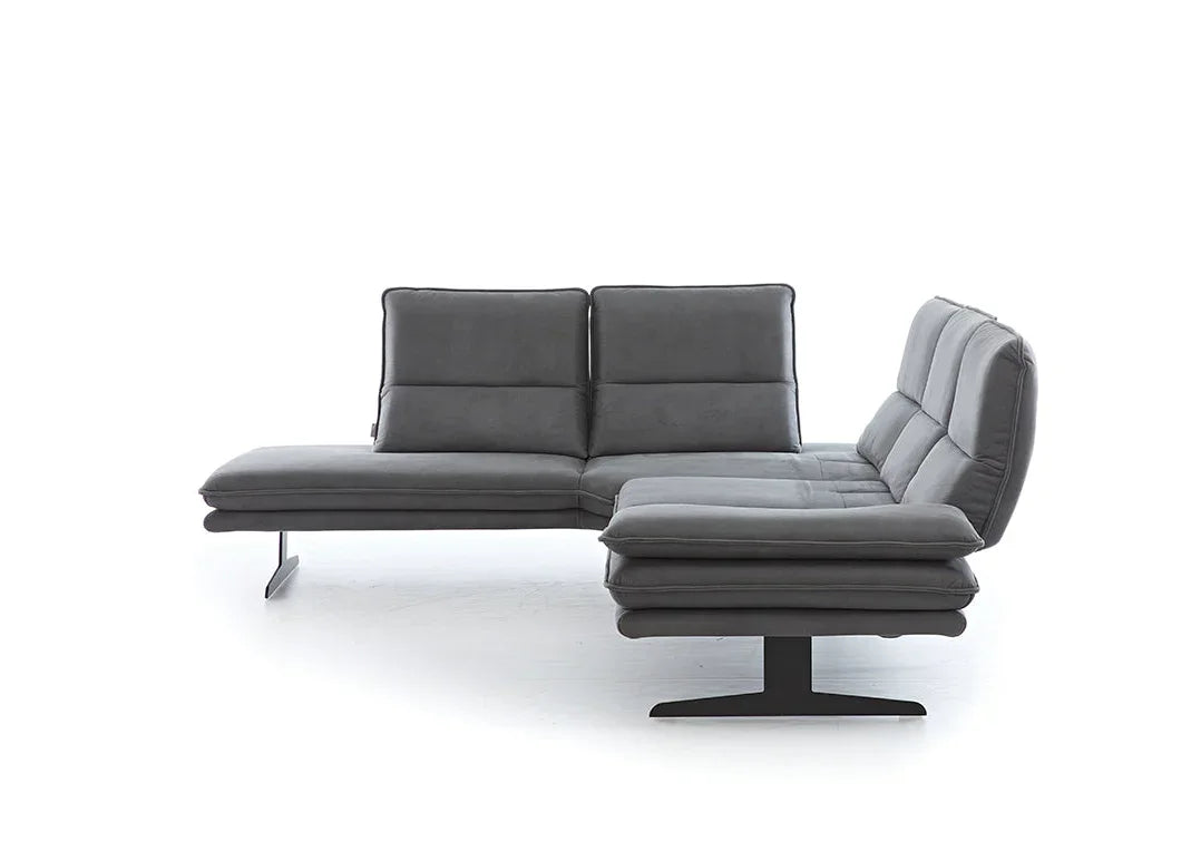 W.SCHILLIG Ecksofa broadway 16777 (B 284 cm) Stoff S37/95 anthracite - Komfortmöbel24