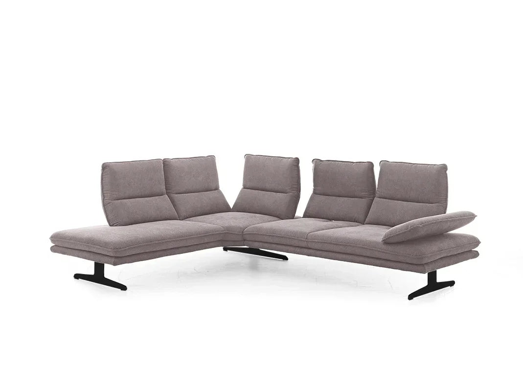W.SCHILLIG Ecksofa broadway 16777 Stoff R66/49 stone - Komfortmöbel24