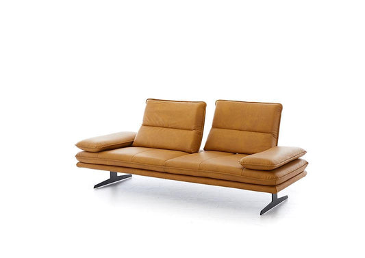 W.SCHILLIG Sofa broadway 16777 NL80 Leder Z69/52 kurkuma - Komfortmöbel24