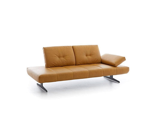 W.SCHILLIG Recamiere Daybed Sofa chester 16790 CL70R Leder Z75/52 kurkuma - Komfortmöbel24