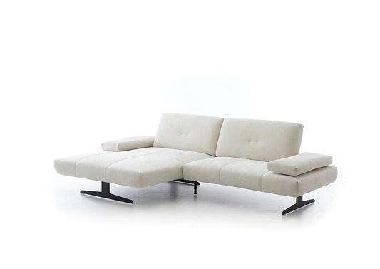 W.SCHILLIG Longchair chester 16790 Stoff V87/44 ivory - Komfortmöbel24